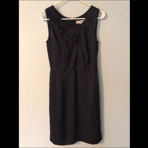 WHBM dark navy sleeveless dress, NWT